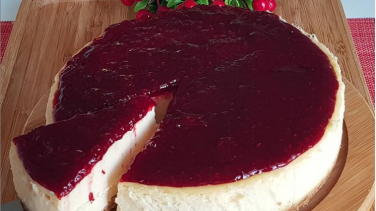 FrambuazlÄ± viÅŸneli Cheesecake